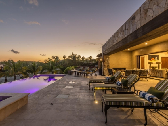 Puerto Los Cabos Fundadores This spectacular luxury residence, designed by renowned architect Antonio Carrera, offers seven beautifully appointed bedrooms and generous outdoor living spaces--perfect for entertaining multiple generations of family or hosting an exclusive retreat.The home blends open architecture with expansive lounge areas and a stunning pool terrace that welcomes family and guests with the warmth of the morning sun.Private and exquisitely decorated, every detail has been thoughtfully curated to create a refined yet inviting atmosphere. The property offers multiple gathering spaces throughout, allowing both large groups and smaller parties to enjoy the home comfortably.For more intimate stays, the main interior level can be opened on its own, featuring two ocean- – 223 Avenida Padre Piccolo, San Jose del Cabo, BS